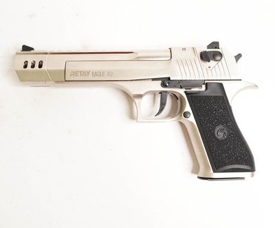 Пистолет стартовый Retay Eagle XU калибр 9 мм. Цвет - satin
