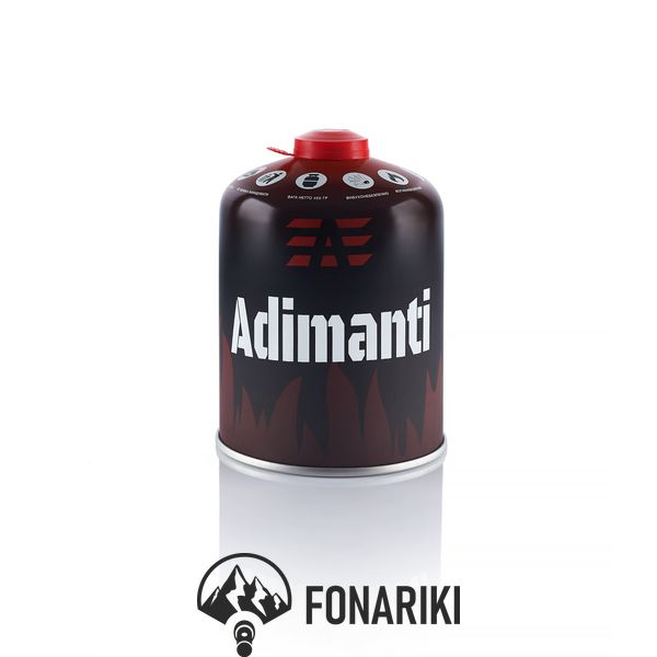 Баллон газовый Adimanti, 450 гр, с резьбовым соединением