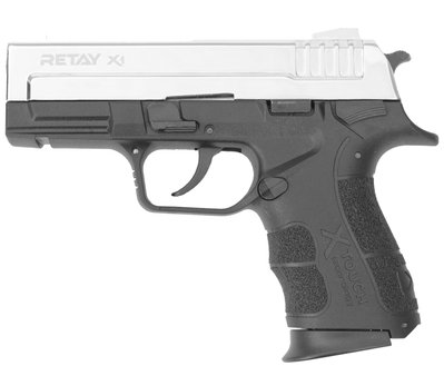 Пистолет стартовый Retay X1 калибр 9 мм. Цвет - nickel