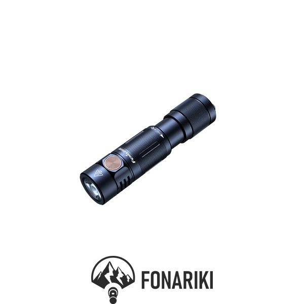 Ліхтар ручний Fenix E05R чорний