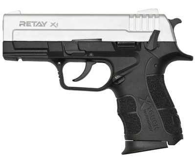Пистолет стартовый Retay X1 калибр 9 мм. Цвет - chrome
