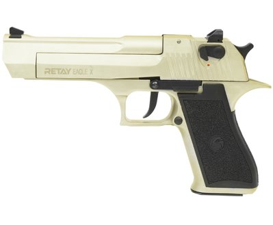 Пистолет стартовый Retay Eagle X калибр 9 мм. Цвет - satin