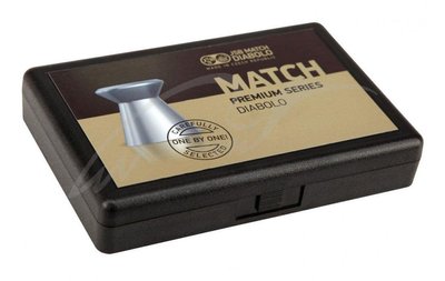 Кулі пневматичні JSB Match Premium MW. Кал. 4,49 мм. Вага - 0.52 г. 200 шт/уп