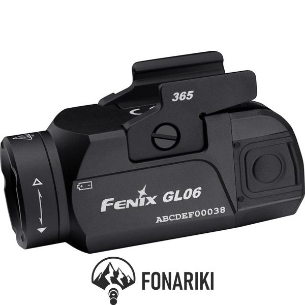 Пистолетный фонарь Fenix GL06-365