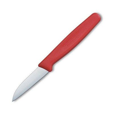 Нож кухонный Victorinox Paring для чистки 6 см красный (Vx50301)