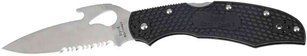 Ніж Spyderco Byrd Cara Cara 2 Emerson BY03PSBK2W, напівсерейтор