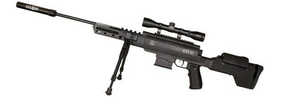 Винтовка пневматическая Norica Black OPS Sniper + прицел 4x32 + сошки
