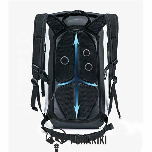 Рюкзак водонепроницаемый Naturehike NH20FSB01, 500D PVC, 30 л, черный