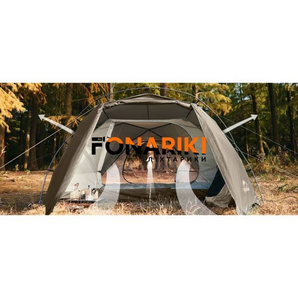 Палатка двухместная Naturehike CNK2300ZP040, коричневая