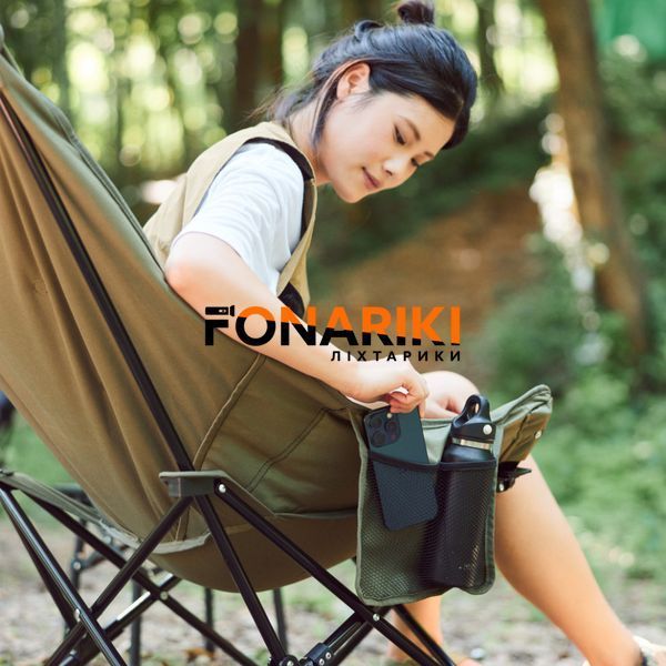 Стул складной Naturehike CNK2450JJ020, оливковый зеленый
