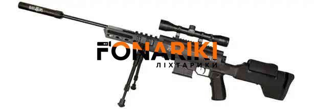 Пневматическая винтовка (воздушка) Norica Black OPS Sniper + прицел 4x32 + сошки