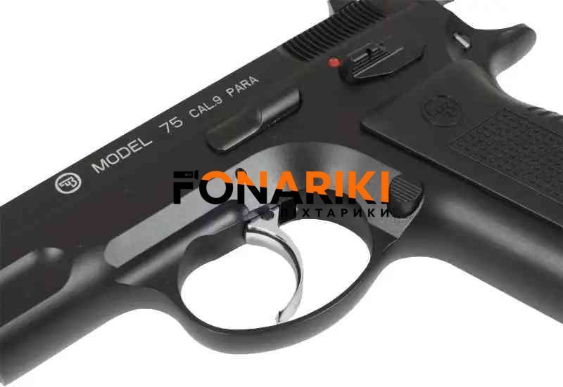 Пистолет страйкбольный ASG CZ 75. Blowback. Green Gas кал. 6 мм
