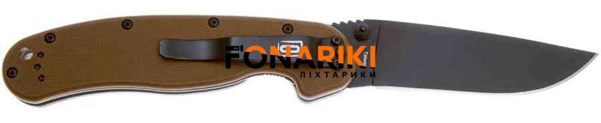 Нож Ontario Knife RAT I AUS-8 BB Coyote Brown