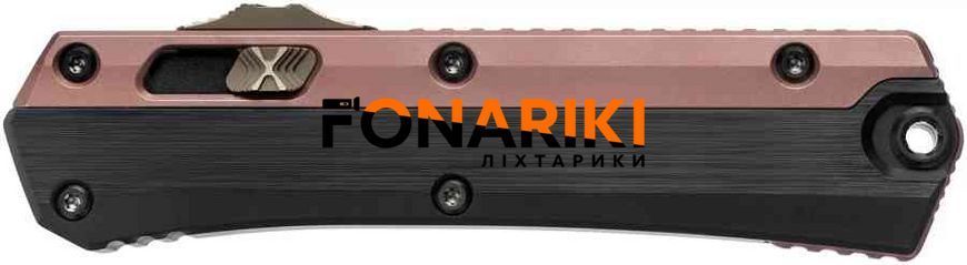 Ніж Microtech Glykon Marfione Damascus Rose Gold PVD Purple