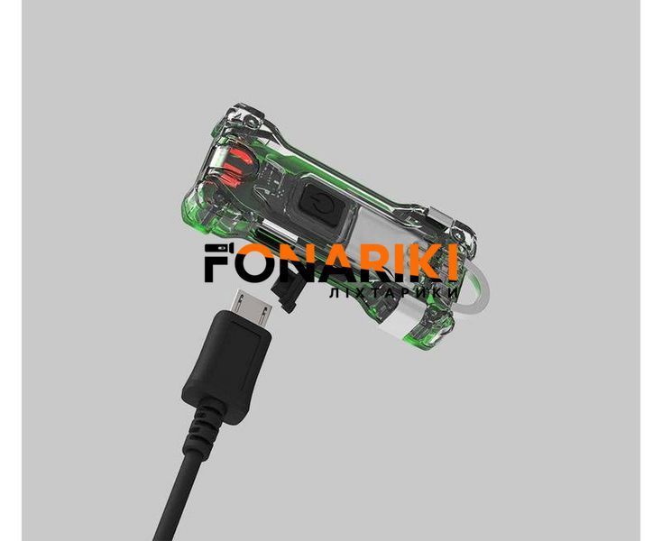 Фонарь Armytek Zippy WR с красным светом ES расширенный набор, зелёный