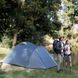 Намет кемпінговий 4-містний Naturehike NH21ZP015, темно-зелений