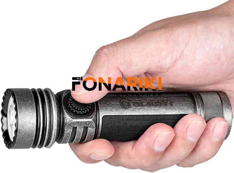 Ліхтар Olight Seeker 4 Pro CW Silver-Plated Bronze