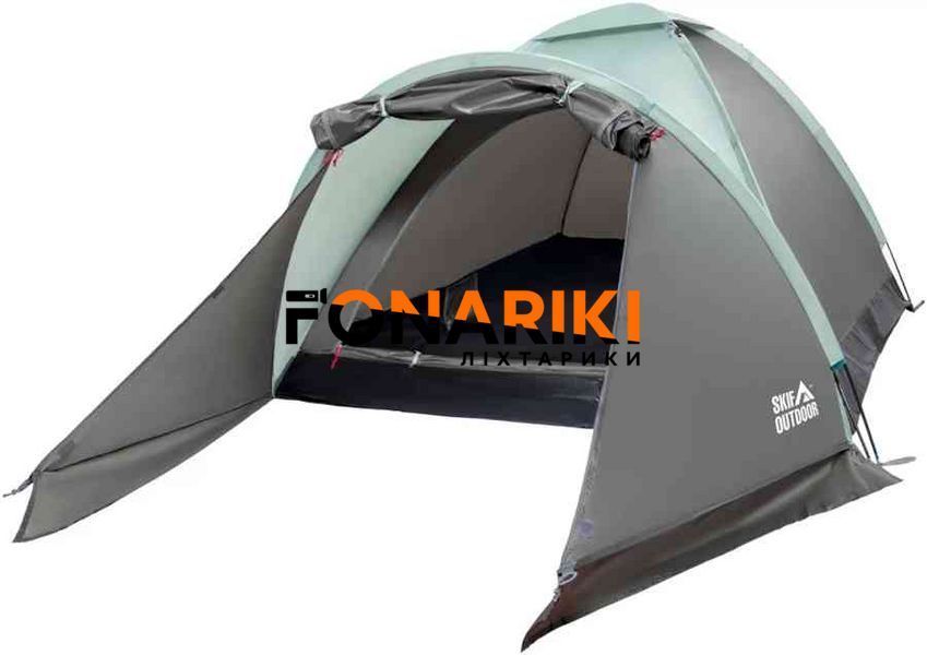 Намет 3-містний для кемпінгу Skif Outdoor Alta 3 Green