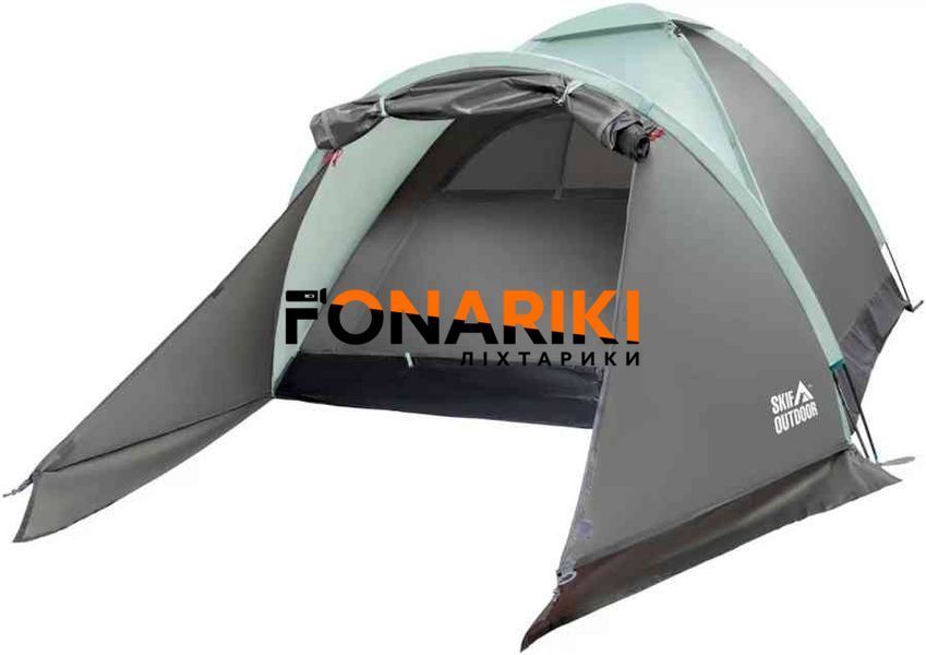 Намет 3-містний для кемпінгу Skif Outdoor Alta 3 Green