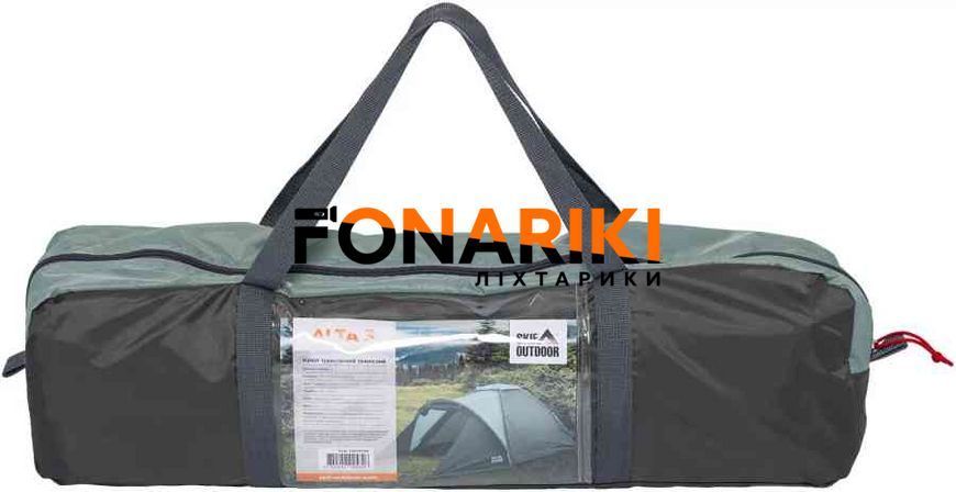 Намет 3-містний для кемпінгу Skif Outdoor Alta 3 Green