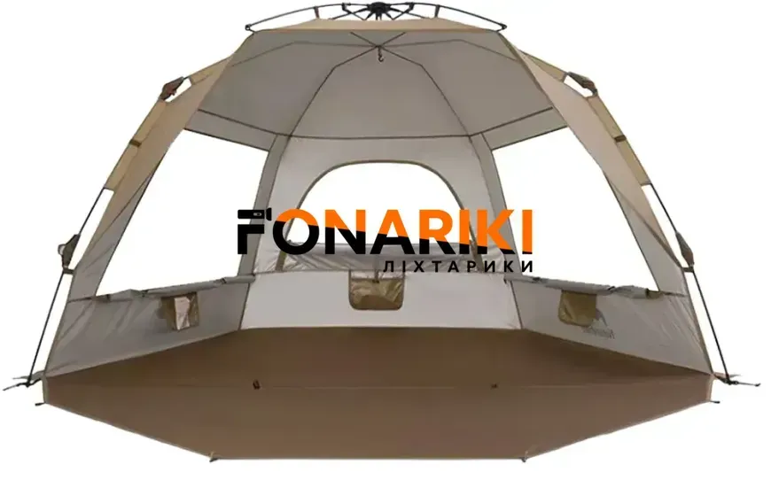 Палатка Naturehike CNK2300ZP023 2 автоматичний Brown