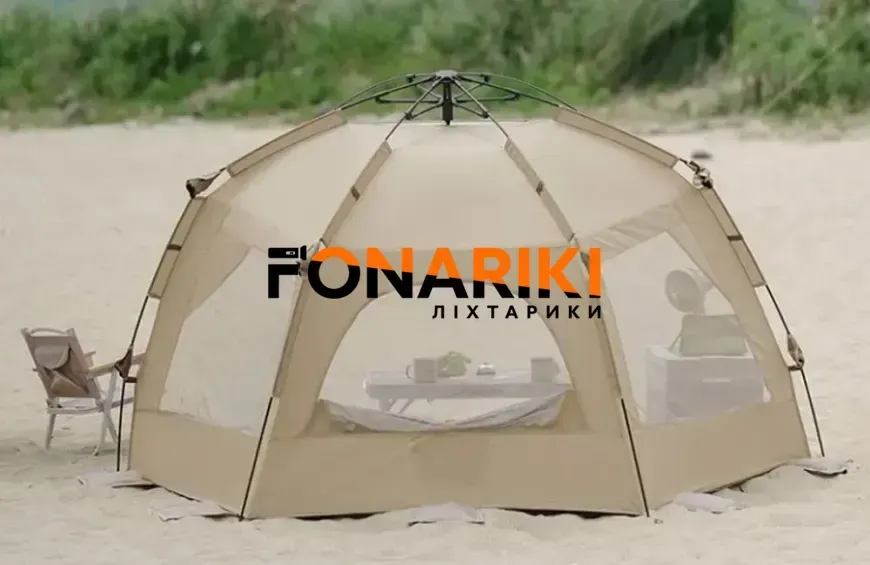 Палатка Naturehike CNK2300ZP023 2 автоматичний Brown