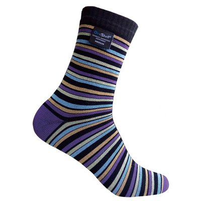 Водонепроникні шкарпетки Dexshell Ultra Flex Socks Stripe XL в смужку