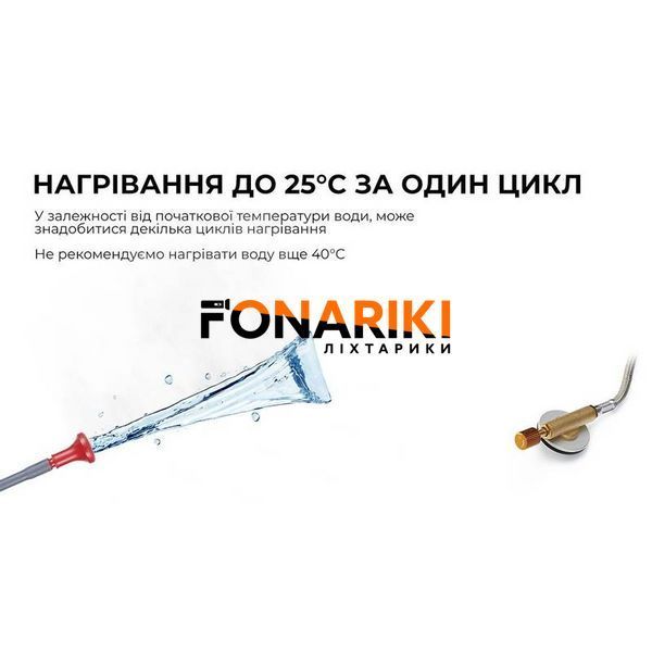 Душ кемпінговий з нагріванням води BRS-93