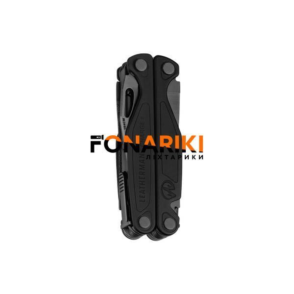 Мультиинструмент LEATHERMAN CHARGE PLUS BLACK, синтетический чехол, картонная коробка