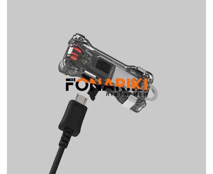 Фонарь Armytek Zippy WR с красным светом ES расширенный набор, серый