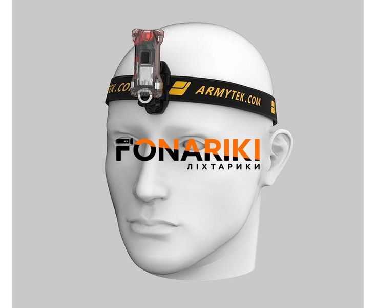 Фонарь Armytek Zippy WR с красным светом ES расширенный набор, красный