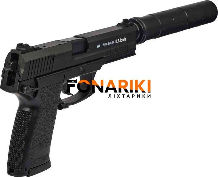 Пістолет страйкбольний ASG MK23 Green Gas кал. 6 мм