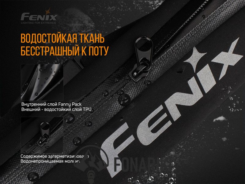 Поясная сумка Fenix AFB-10 чорная