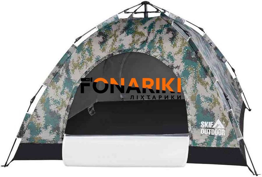 Палатка автомат трехместная Skif Outdoor Adventure Auto I. Размер 200x200 см. Camo