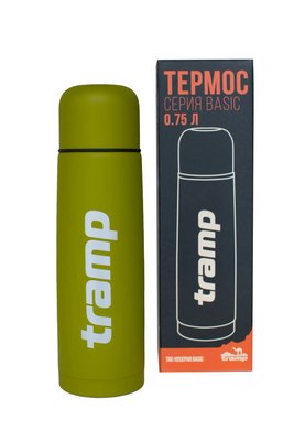 Термос Tramp Basic оливковый 0,75 л TRC-112-olive