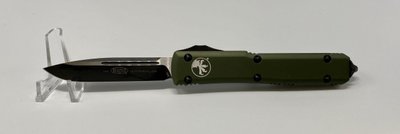 Нож Microtech Ultratech Drop Point Black Blade. Цвет: od green