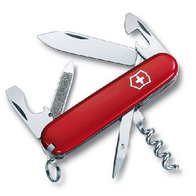 0.3803 Нож Victorinox Swiss Army Sportsman красный