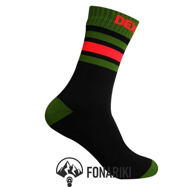 Водонепроникні шкарпетки Dexshell Ultra Dri Sports Socks з помаранчевою смугою XL