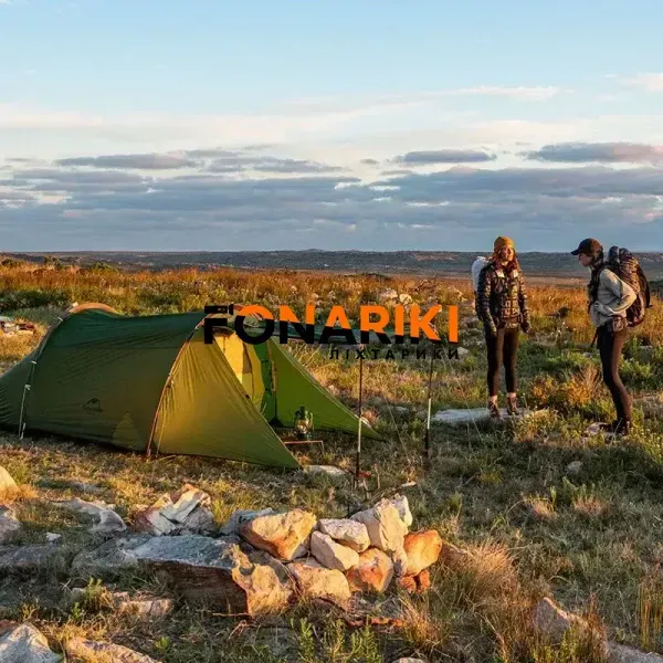 Палатка Naturehike Cloud Tunnel 2 NH20ZP006 ц:dark green