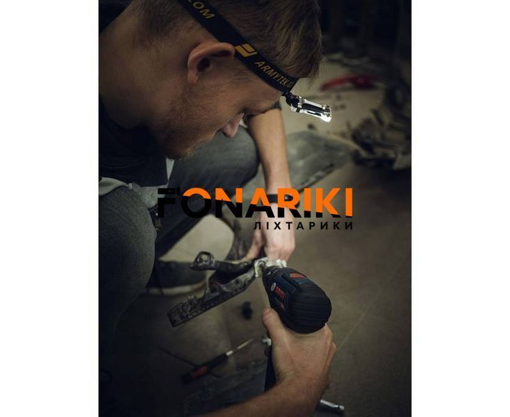 Фонарь Armytek Zippy WR с красным светом ES расширенный набор, синий