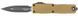 Нож Microtech UTX-85 GEN IV D/E Black Blade Tan