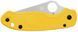 Ніж Spyderco Para 3 Lightweight Serrated MagnaCut Yellow