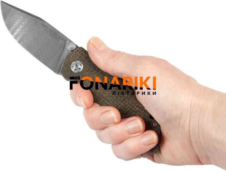 Ніж Boker M4 Sherman Damascus
