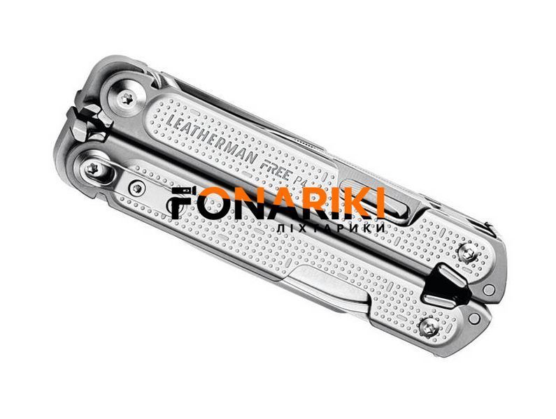 Мультиінструмент Leatherman Free P4, синтетичний чохол, картонна коробка
