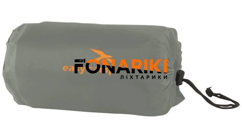 Коврик самонадувающийся Easy Camp Self-inflating Siesta Mat Single 5 cm Grey (300062)