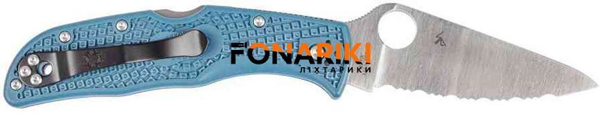 Нож Spyderco Endela Blue Serrated