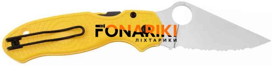 Ніж Spyderco Para 3 Lightweight Serrated MagnaCut Yellow