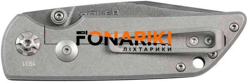 Ніж Boker M4 Sherman Damascus