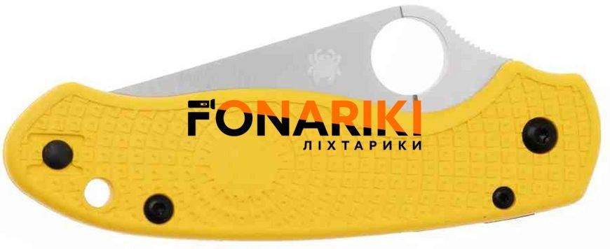 Ніж Spyderco Para 3 Lightweight Serrated MagnaCut Yellow