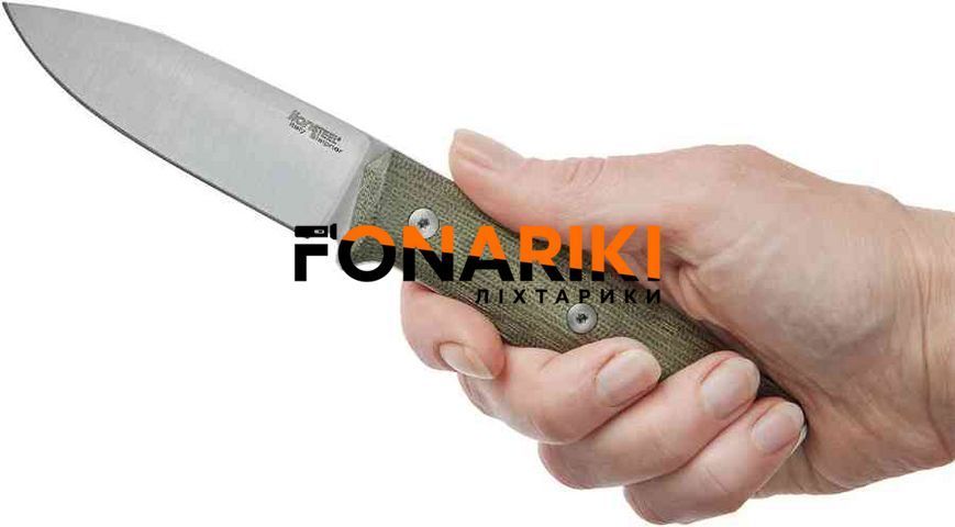 Ніж Lionsteel B35 Green Canvas
